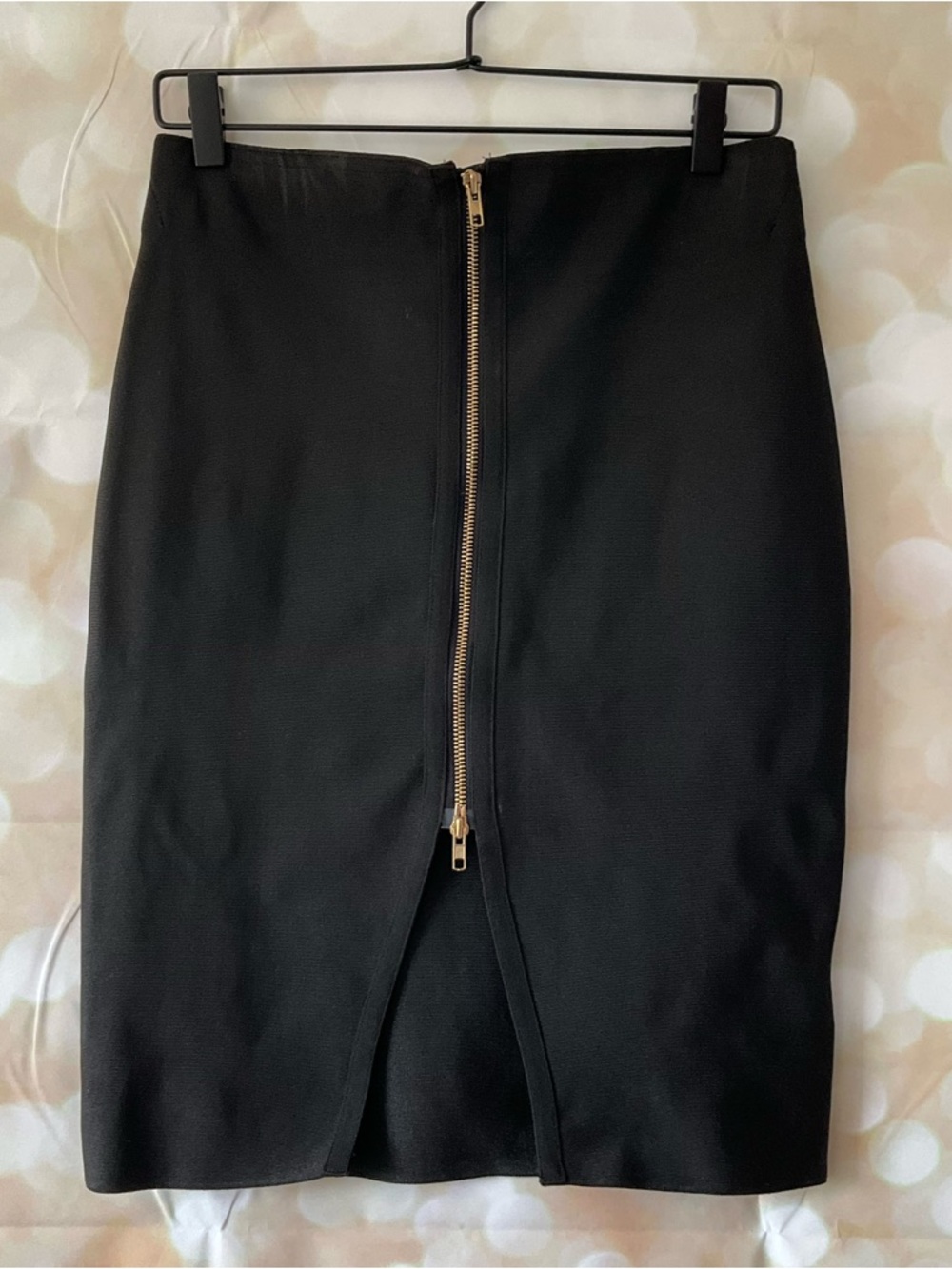 Valiant Paris Black Body Con Skirt